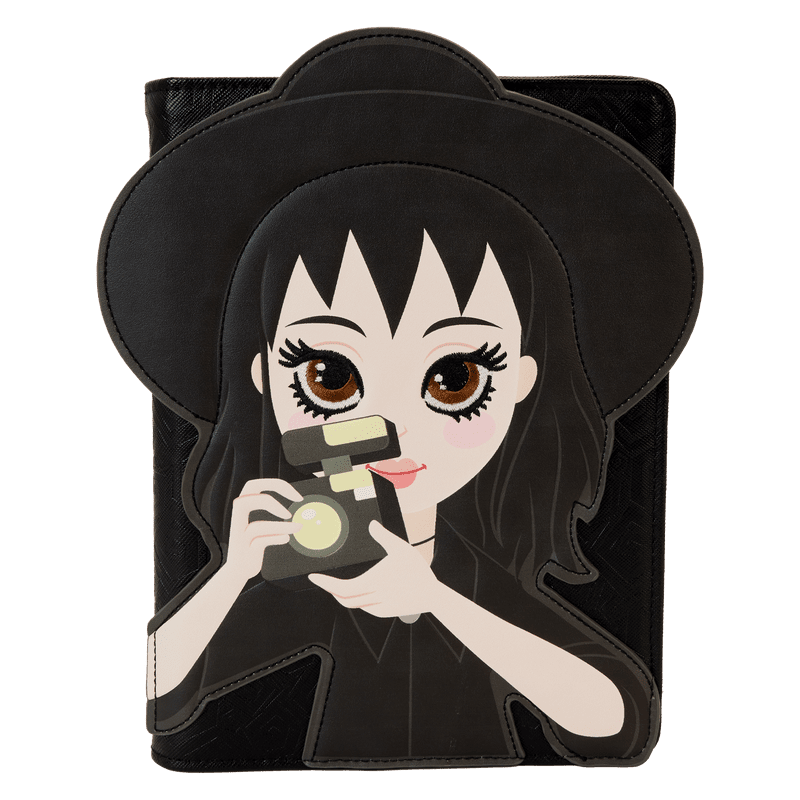 Loungefly Beetlejuice Lydia Deetz Cosplay Refillable Stationery Journal - Leo's Treasure Box