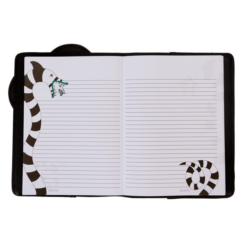 Loungefly Beetlejuice Lydia Deetz Cosplay Refillable Stationery Journal - Leo's Treasure Box