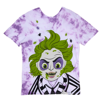 Loungefly Beetlejuice & Lydia Deetz Tie-Dye Unisex Tee