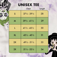 Loungefly Beetlejuice & Lydia Deetz Tie-Dye Unisex Tee