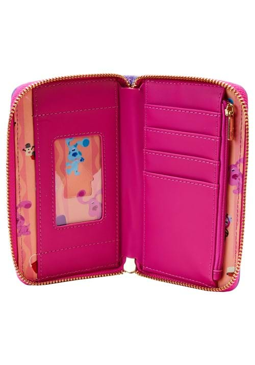 Loungefly Blue's Clues Mail Time Zip-Around Wallet - Leo's Treasure Box