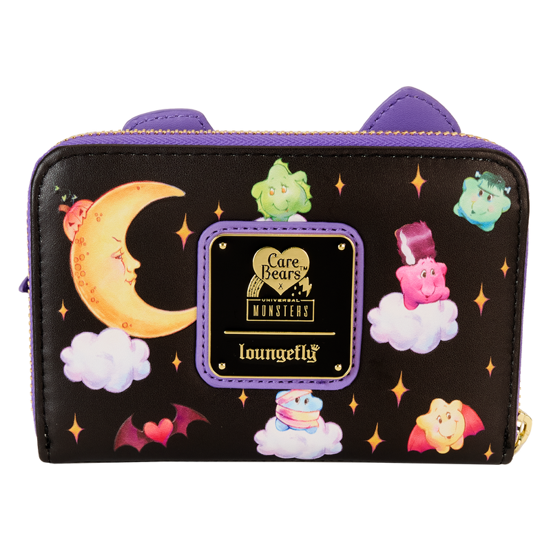Loungefly Care Bears x Universal Monsters Scary Dreams Zip Around Wallet