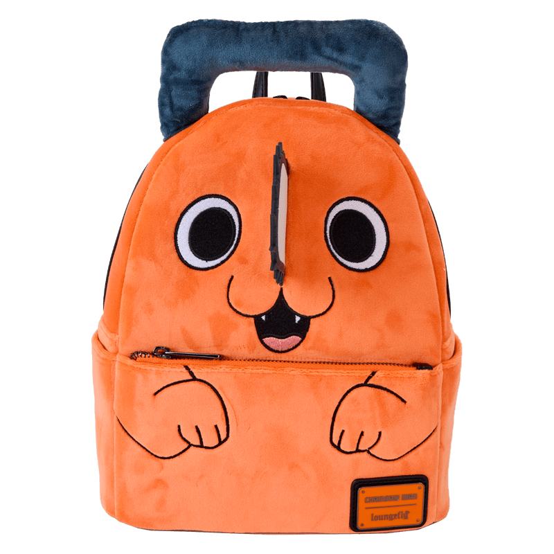 Loungefly Chainsaw Man Pochita Plush Mini Backpack - Leo's Treasure Box