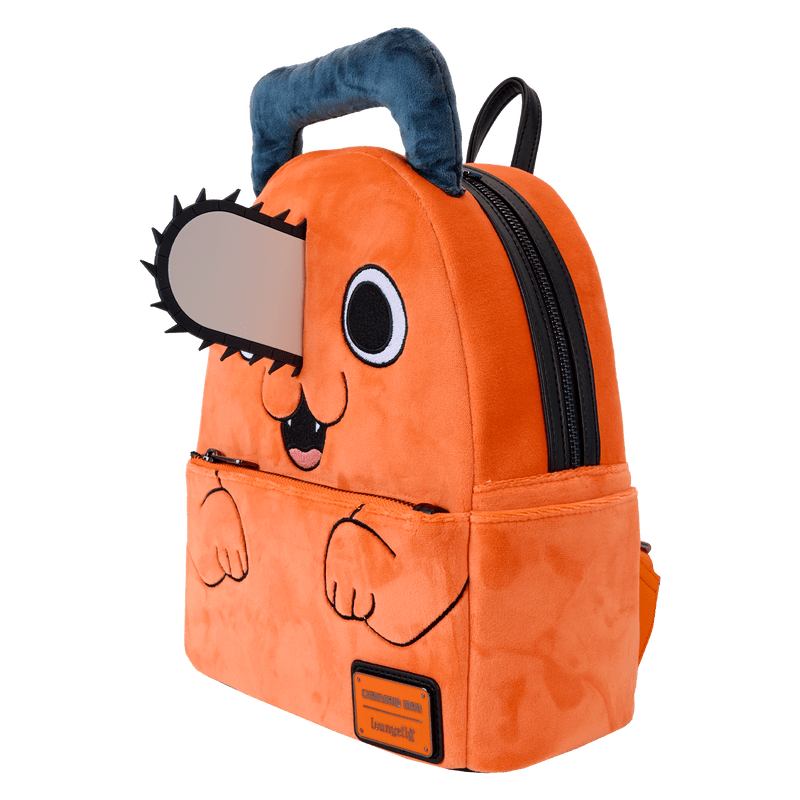 Loungefly Chainsaw Man Pochita Plush Mini Backpack - Leo's Treasure Box
