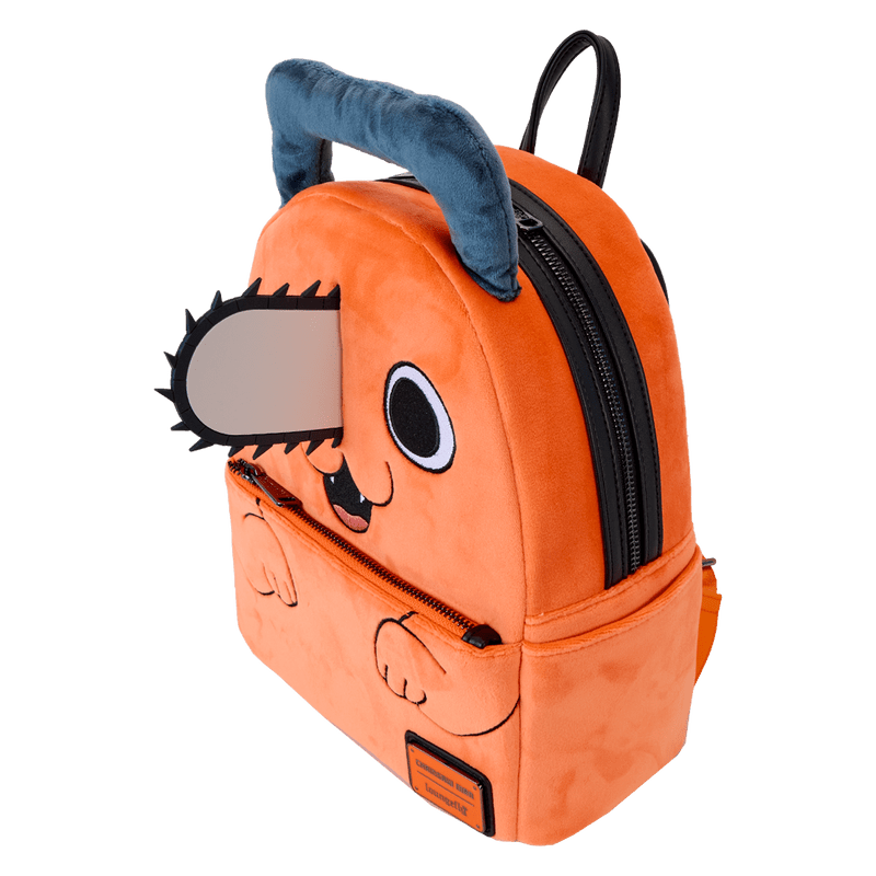 Loungefly Chainsaw Man Pochita Plush Mini Backpack - Leo's Treasure Box