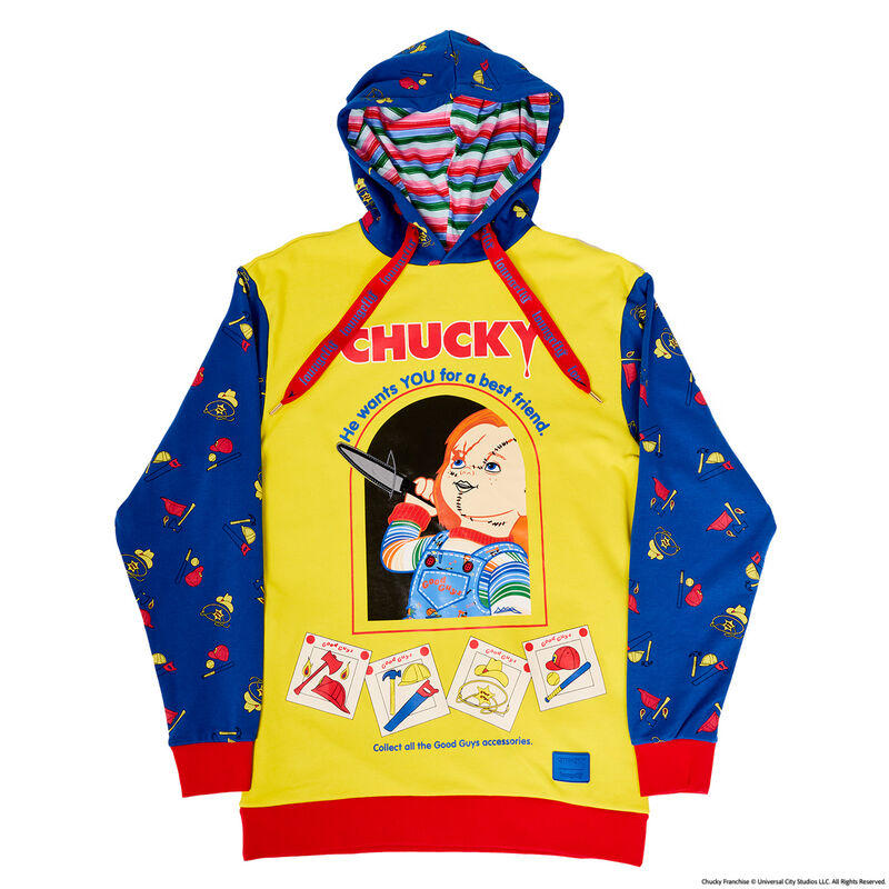 Loungefly Chucky Good Guys Color Block Unisex Hoodie