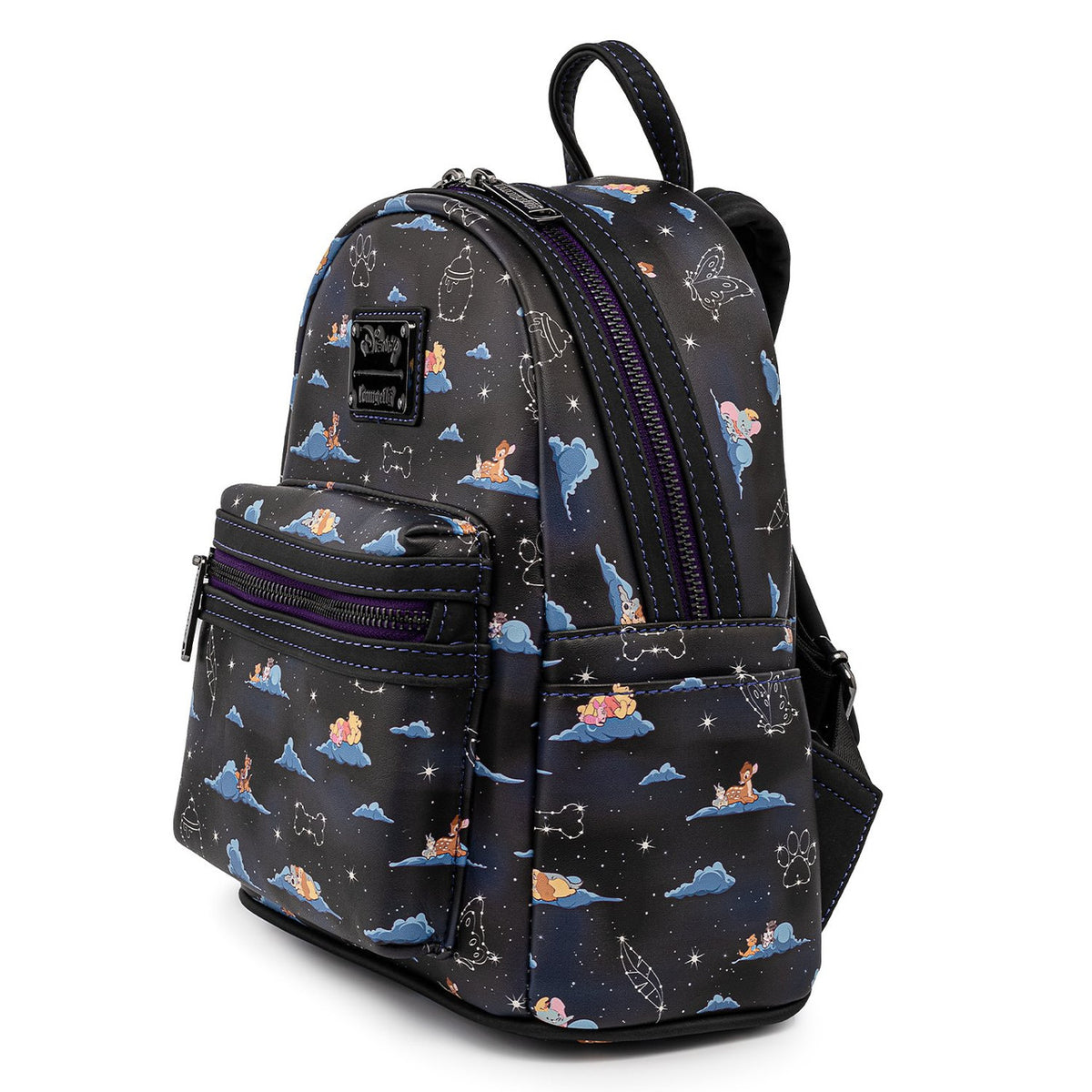 Loungefly Clouds All Over Print Mini Backpack