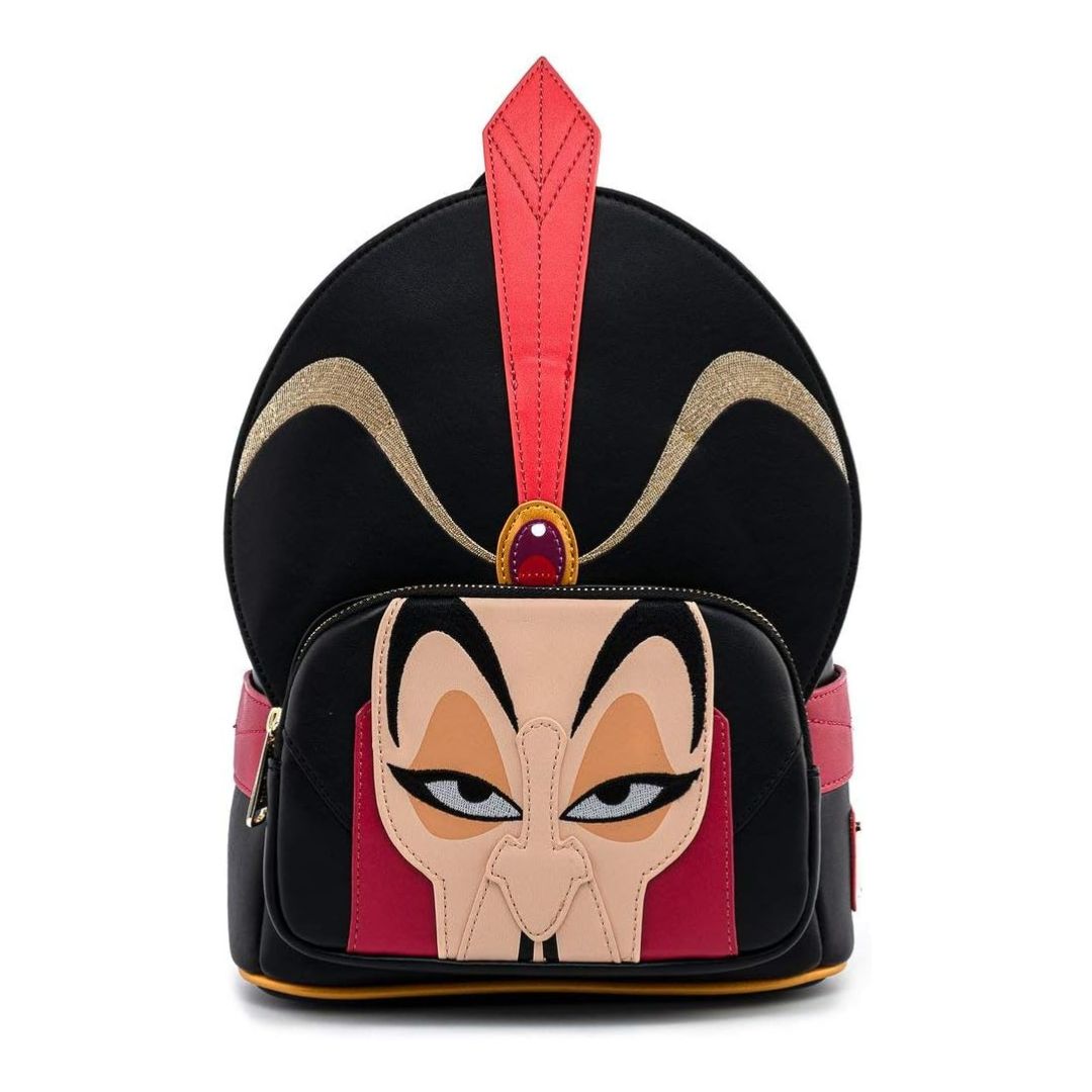 Mini backpack with Jafar design from Aladdin on a white background