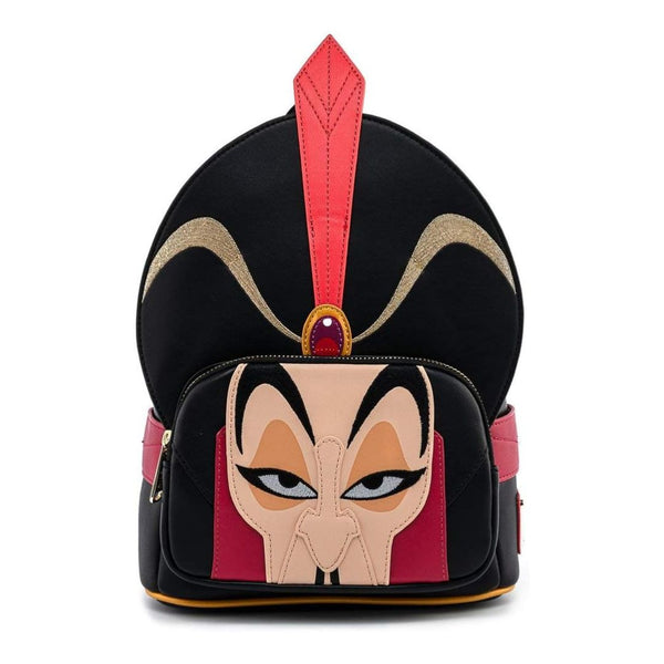Mini backpack with Jafar design from Aladdin on a white background
