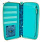 Loungefly Disney Aladdin Princess Series Lenticular Zip Around Wristlet Wallet - Leo's Treasure Box