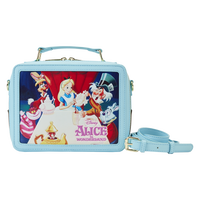 Loungefly Disney Alice in Wonderland Classic Movie Lunchbox Crossbody Bag