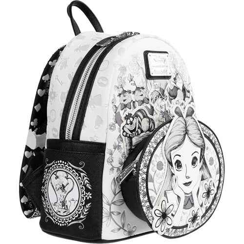 Loungefly Disney Alice in Wonderland Sketch Mini-Backpack