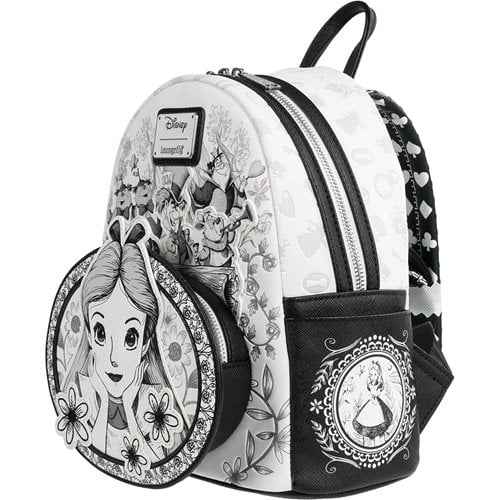 Loungefly Disney Alice in Wonderland Sketch Mini-Backpack