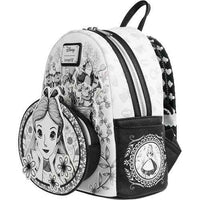 Loungefly Disney Alice in Wonderland Sketch Mini-Backpack