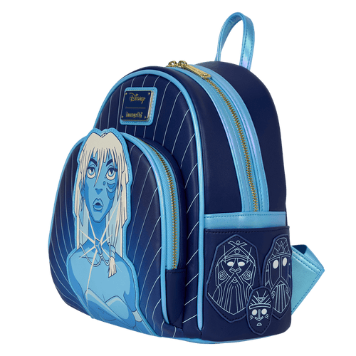 Atlantis The Lost Empire Kida cosplay mini backpack with glow in the dark crystal accents