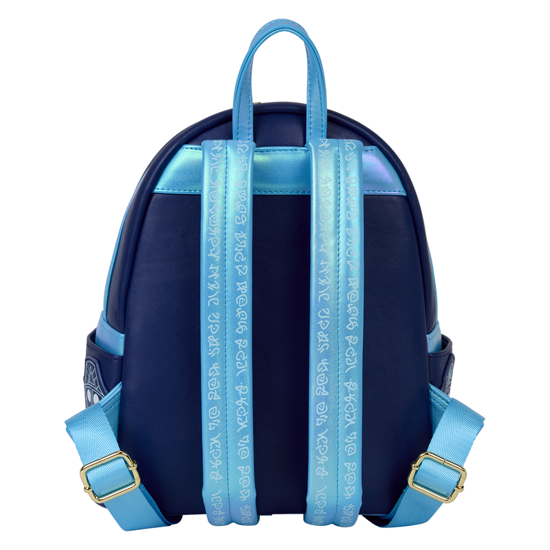 Disney Atlantis Kida Loungefly backpack with luminous tribal and crystal details