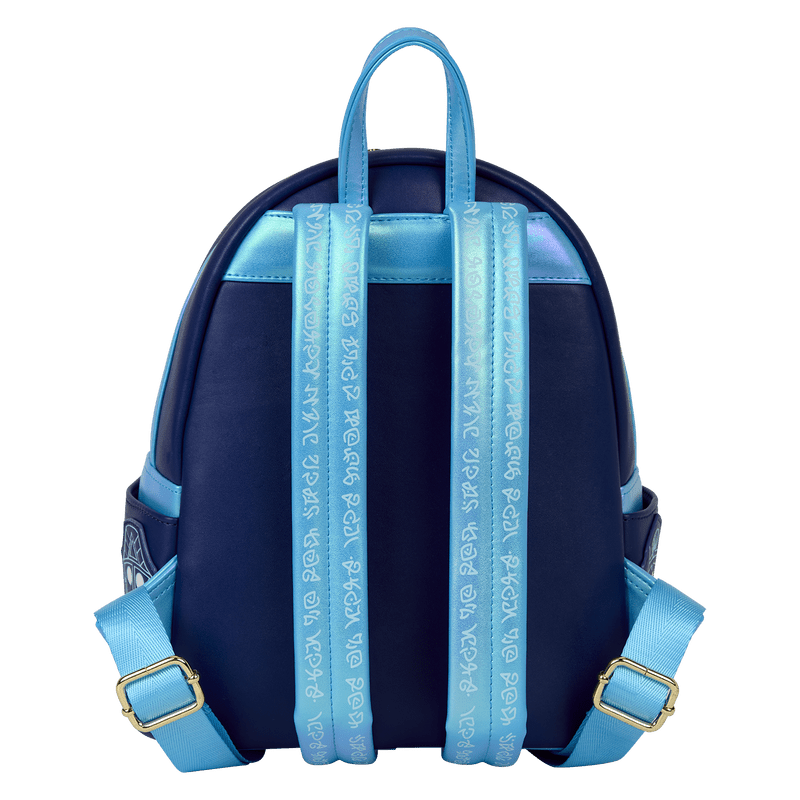 Disney Atlantis Kida Loungefly backpack with luminous tribal and crystal details