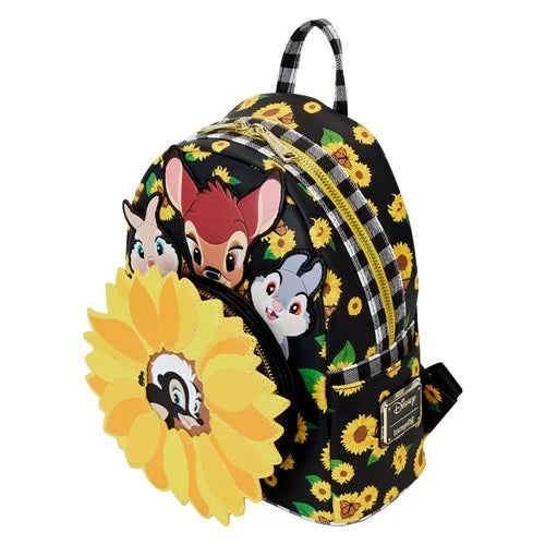 Loungefly Disney Bambi Sunflower Friends Mini Backpack - Leo's Treasure Box