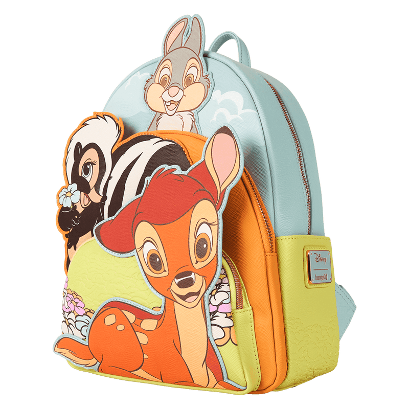 Bambi Triple Pocket Mini-Backpack