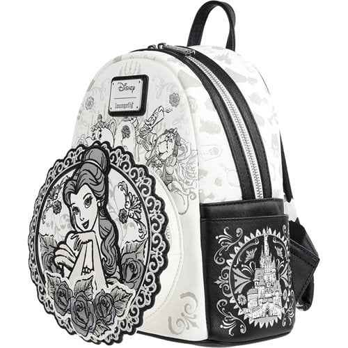 Loungefly Disney Beauty and the Beast Belle Sketch Mini-Backpack