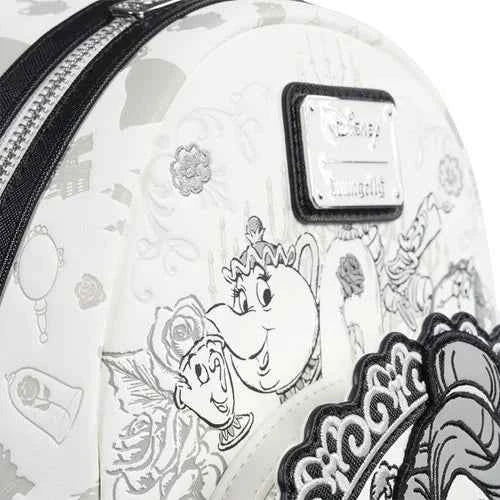 Loungefly Disney Beauty and the Beast Belle Sketch Mini-Backpack