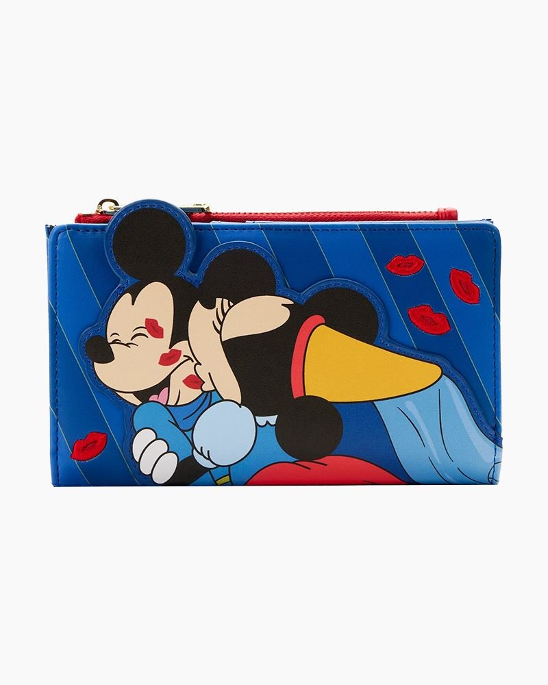 Loungefly Disney Brave Little Tailor Mickey & Minnie Flap Wallet - Leo's Treasure Box