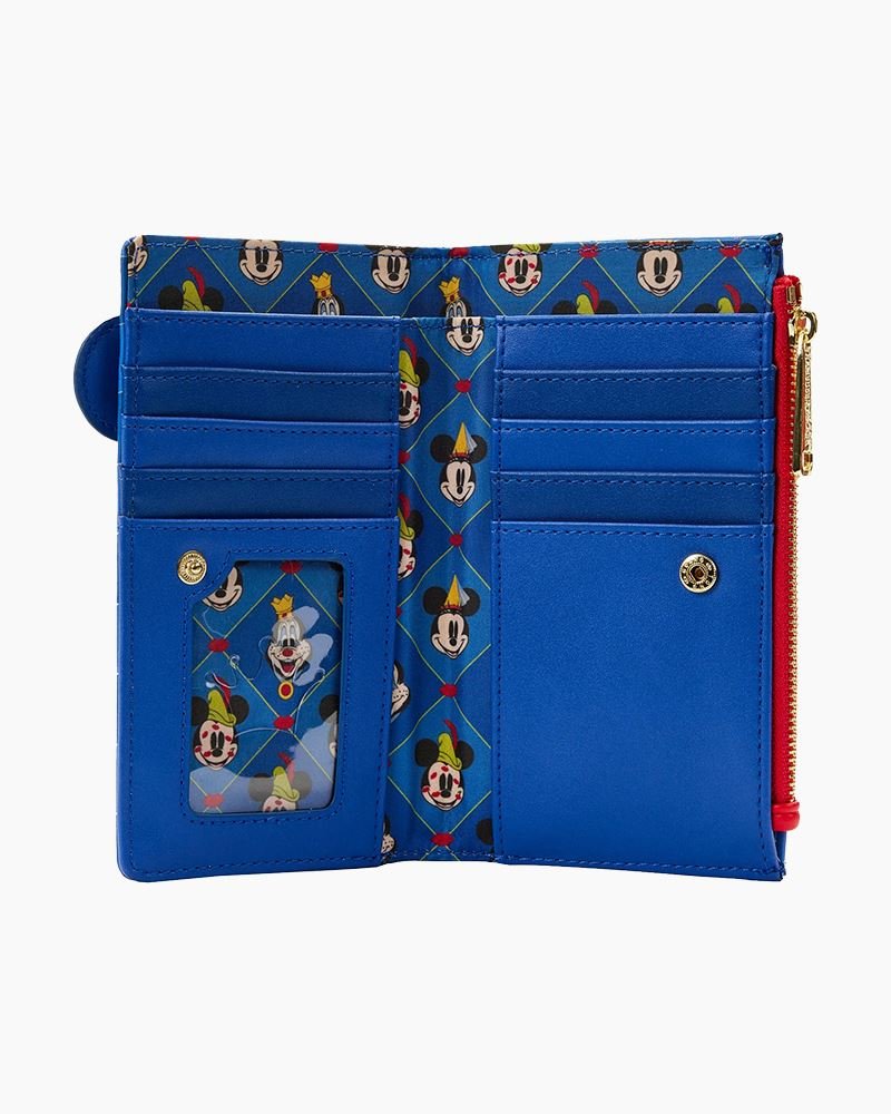 Loungefly Disney Brave Little Tailor Mickey & Minnie Flap Wallet - Leo's Treasure Box