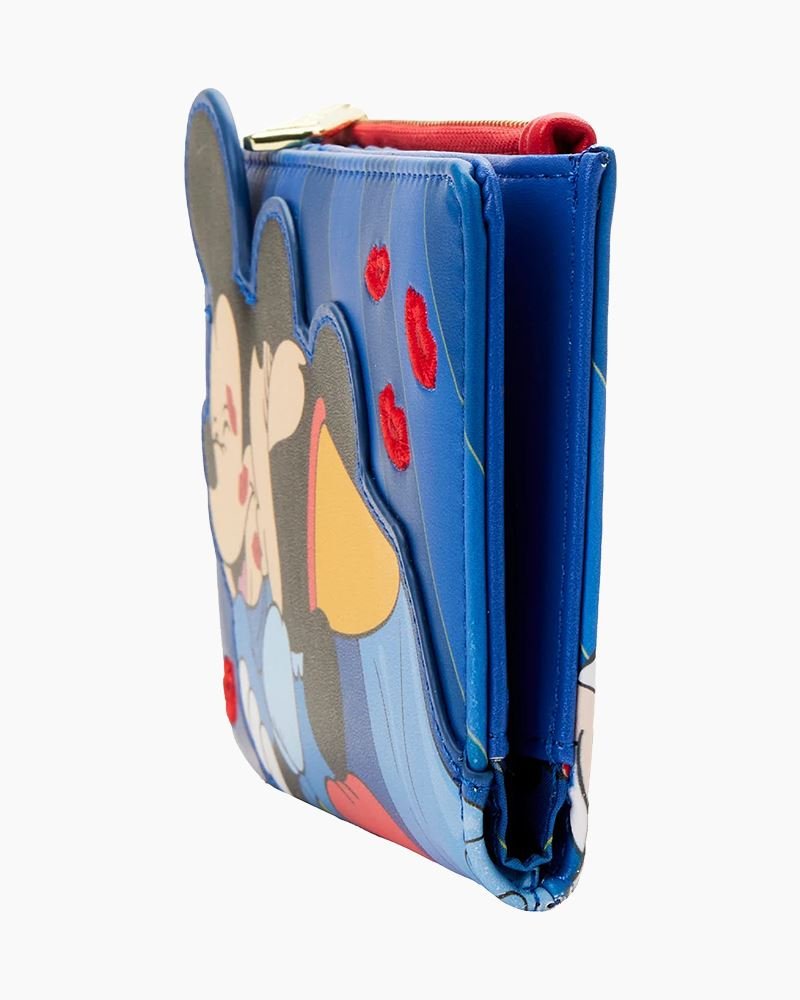 Loungefly Disney Brave Little Tailor Mickey & Minnie Flap Wallet - Leo's Treasure Box