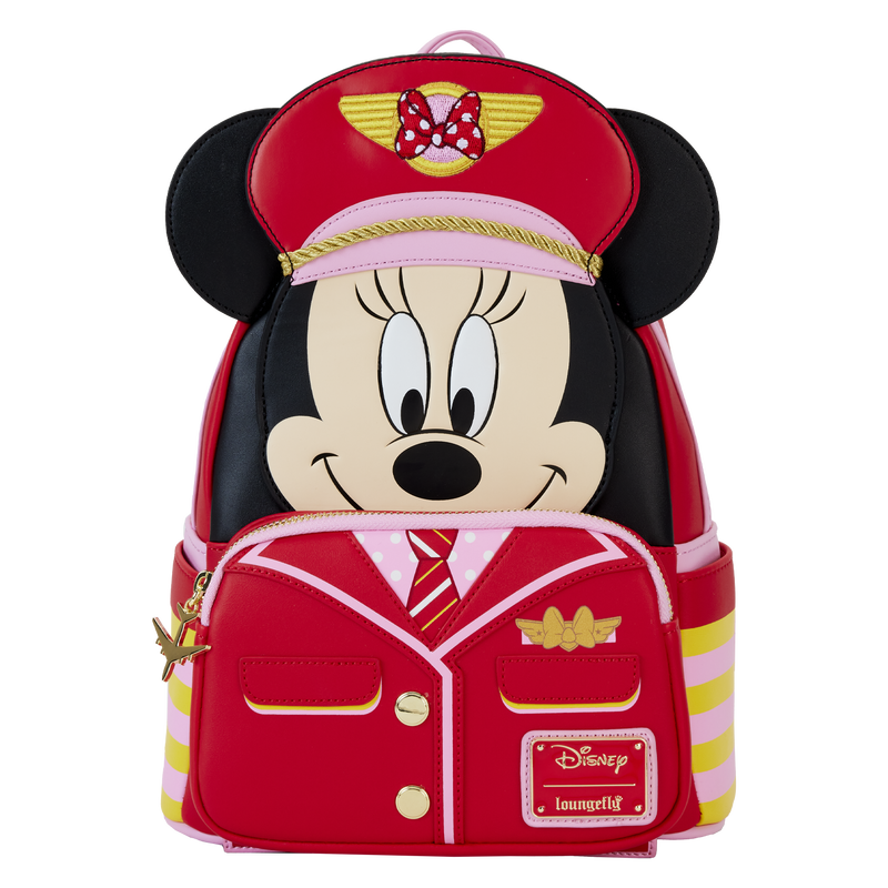 Loungefly Disney C2E2 Limited Edition Minnie Mouse Pilot Cosplay Mini Backpack - Leo's Treasure Box