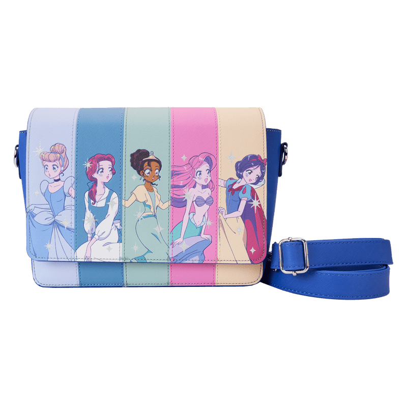 Loungefly Disney Disney Princess Manga Style Crossbody Bag - Leo's Treasure Box
