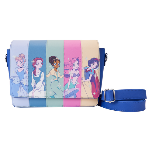 Loungefly Disney Disney Princess Manga Style Crossbody Bag - Leo's Treasure Box