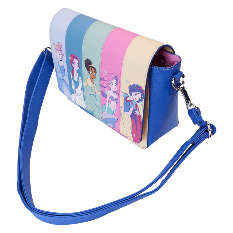 Loungefly Disney Disney Princess Manga Style Crossbody Bag - Leo's Treasure Box