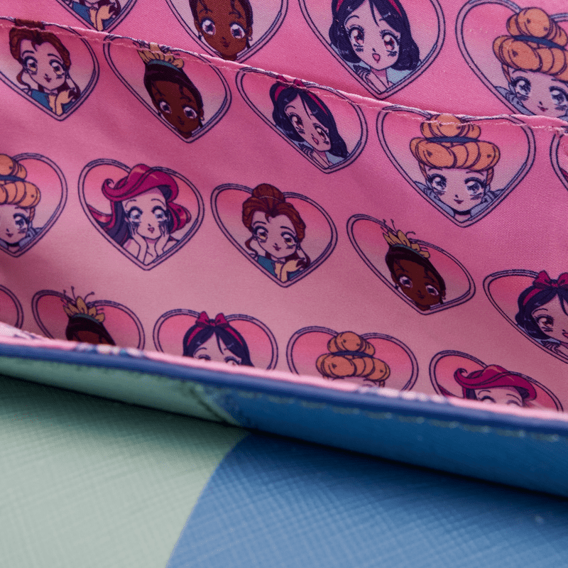 Loungefly Disney Disney Princess Manga Style Crossbody Bag - Leo's Treasure Box