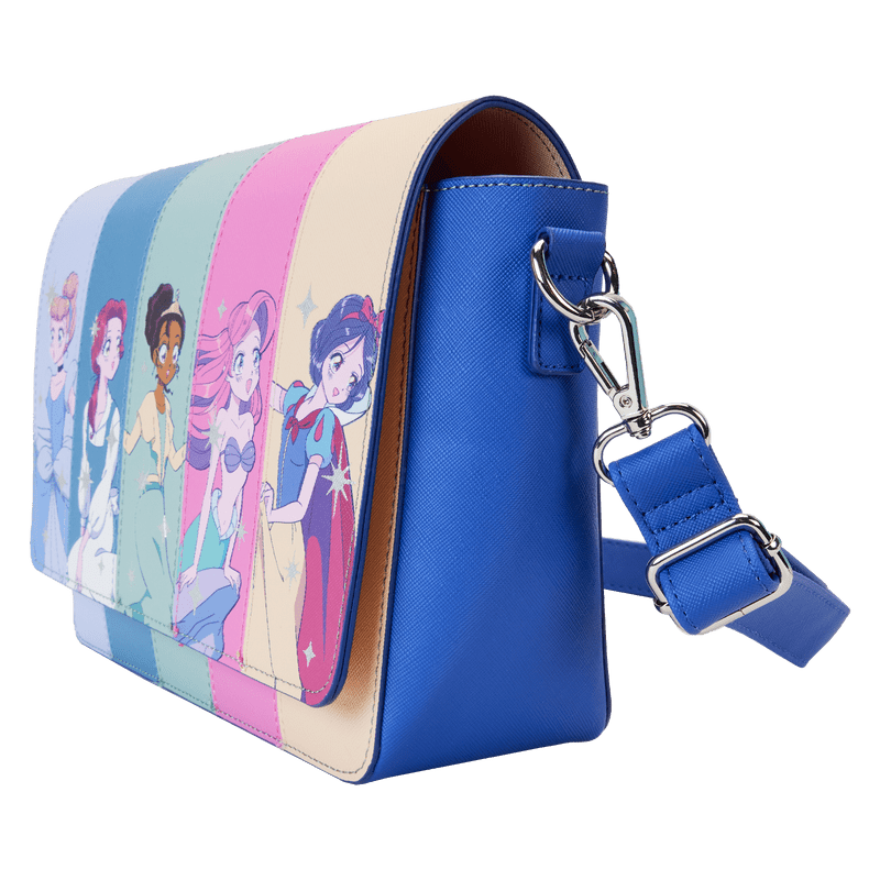 Loungefly Disney Disney Princess Manga Style Crossbody Bag - Leo's Treasure Box