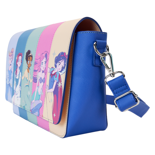 Loungefly Disney Disney Princess Manga Style Crossbody Bag - Leo's Treasure Box