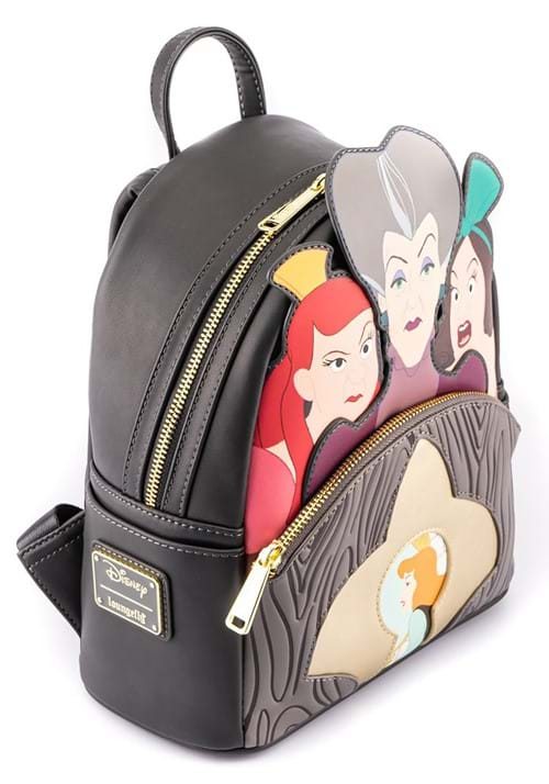 Loungefly Disney Evil Stepmother and Stepsisters Mini Backpack - Leo's Treasure Box