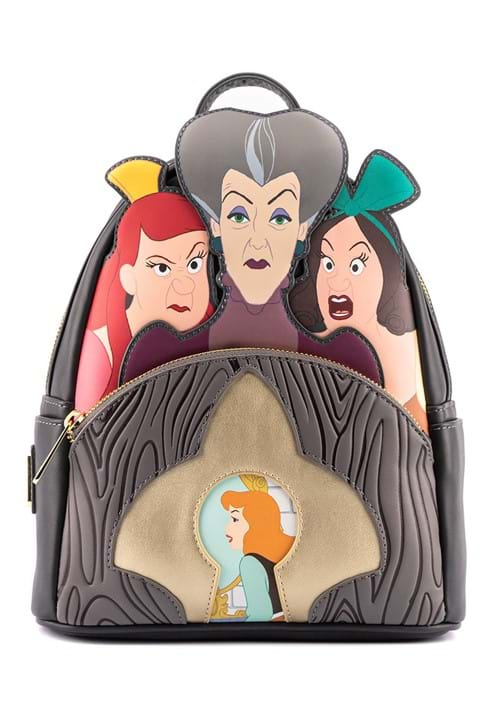 Loungefly Disney Evil Stepmother and Stepsisters Mini Backpack - Leo's Treasure Box