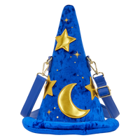 Loungefly Disney Fantasia Mickey Mouse Sorcerer Hat Figural Crossbody Bag
