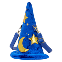 Loungefly Disney Fantasia Mickey Mouse Sorcerer Hat Figural Crossbody Bag