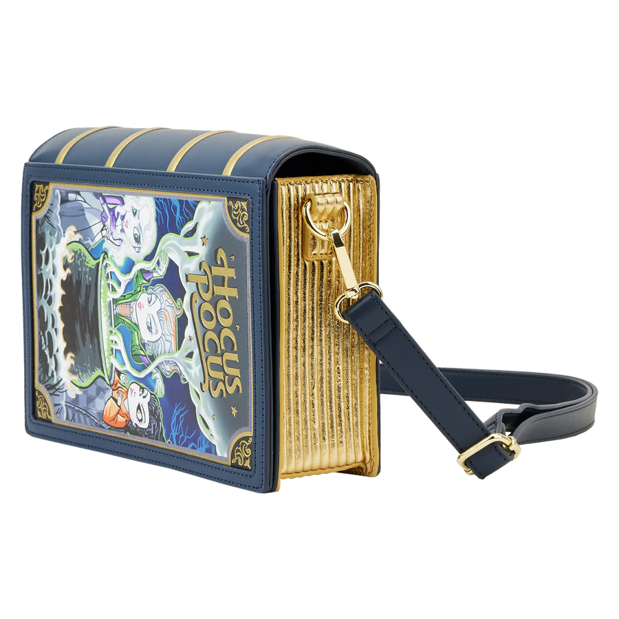 Loungefly Disney Hocus Pocus Book Crossbody Bag - Leo's Treasure Box
