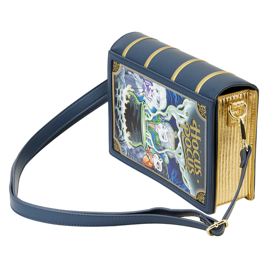 Loungefly Disney Hocus Pocus Book Crossbody Bag - Leo's Treasure Box