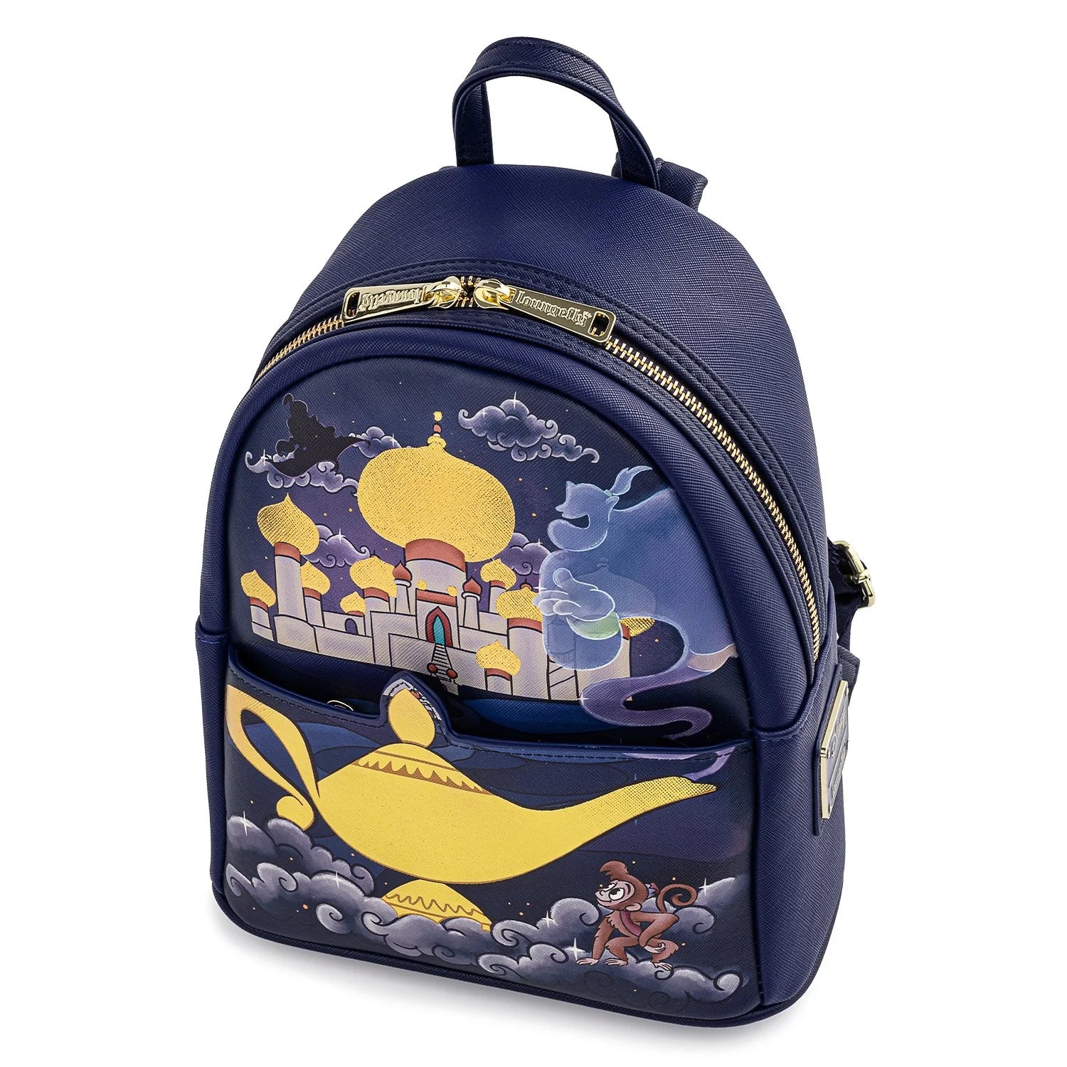 Loungefly Disney Jasmine Castle Series Mini Backpack - Leo's Treasure Box
