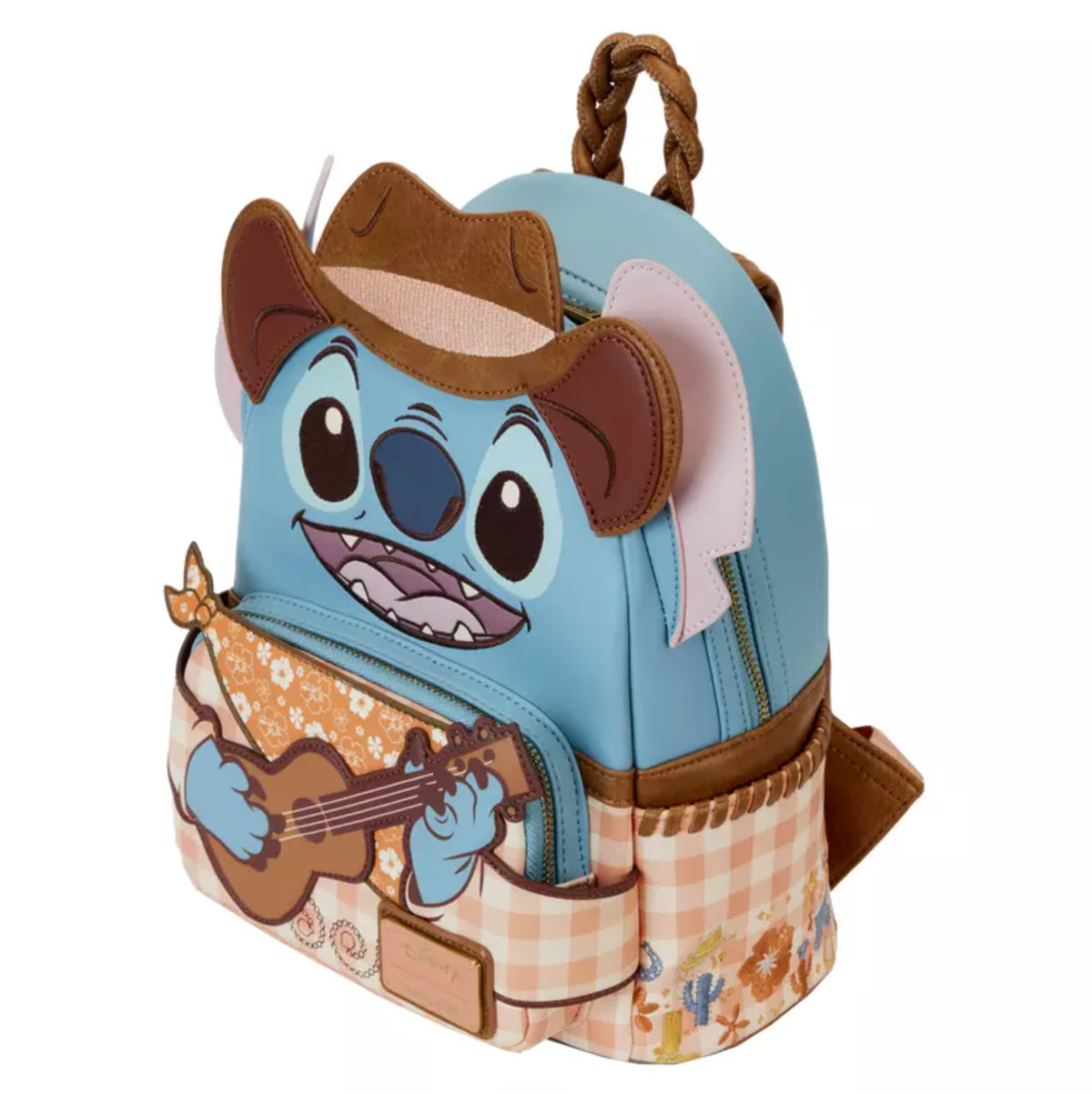 Loungefly Disney Lilo and Stitch Western Stitch Cosplay Mini Backpack - Leo's Treasure Box