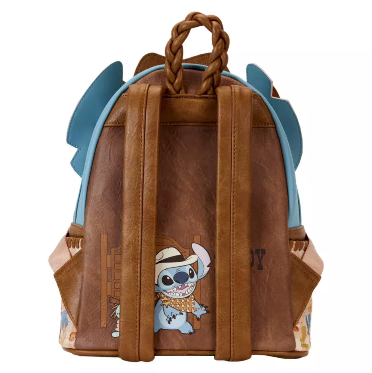 Loungefly Disney Lilo and Stitch Western Stitch Cosplay Mini Backpack - Leo's Treasure Box