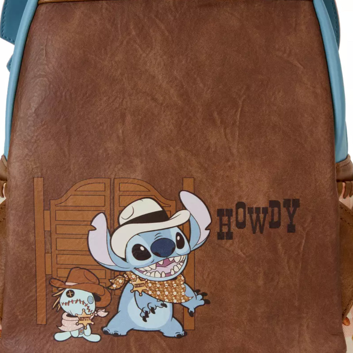 Loungefly Disney Lilo and Stitch Western Stitch Cosplay Mini Backpack - Leo's Treasure Box