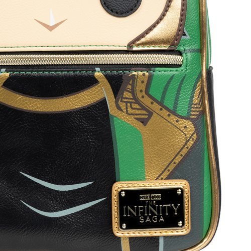 Loungefly Disney Marvel Avengers Loki with Scepter Pop! Mini-Backpack - Leo's Treasure Box