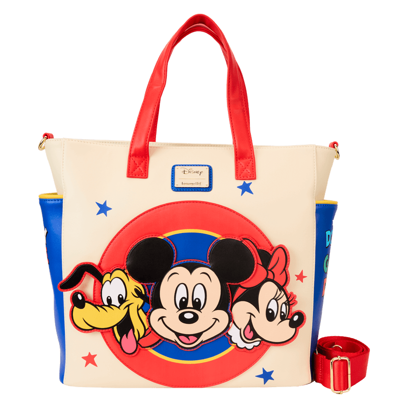 Loungefly Disney Mickey & Friends Classic Convertible Backpack & Tote Bag - Leo's Treasure Box