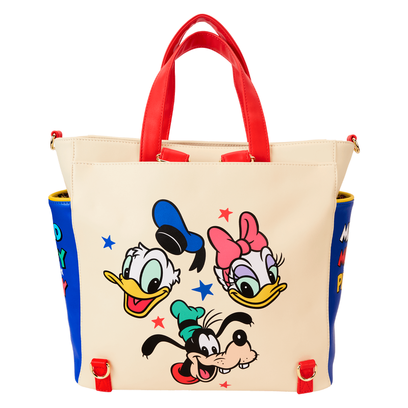 Loungefly Disney Mickey & Friends Classic Convertible Backpack & Tote Bag - Leo's Treasure Box