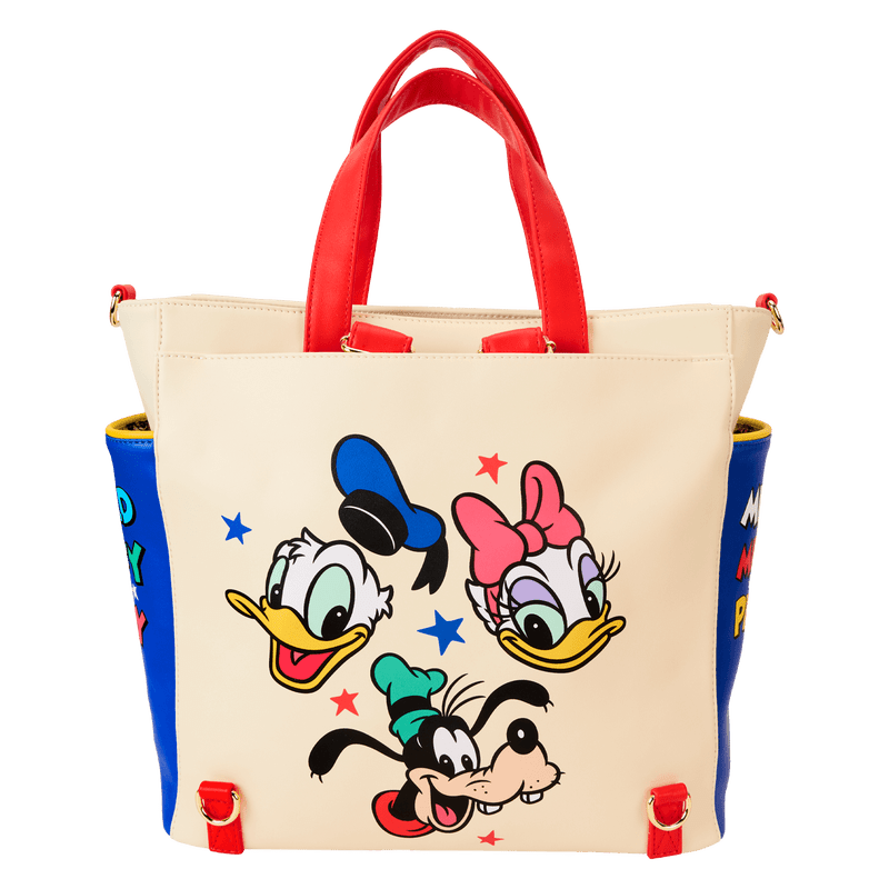Loungefly Disney Mickey & Friends Classic Convertible Backpack & Tote Bag - Leo's Treasure Box