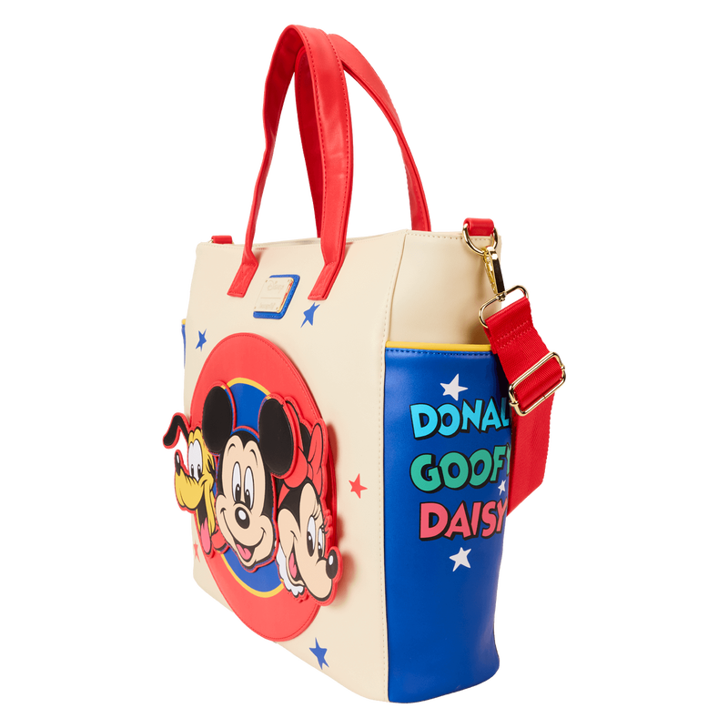 Loungefly Disney Mickey & Friends Classic Convertible Backpack & Tote Bag - Leo's Treasure Box